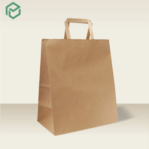 flat handle paper bag