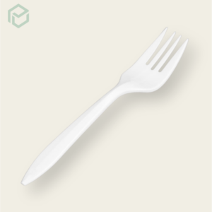 White Plastic Fork