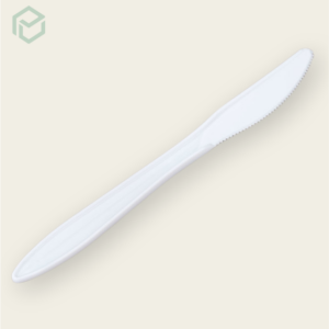 White Plastic Knife