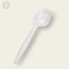 White Plastic Spork