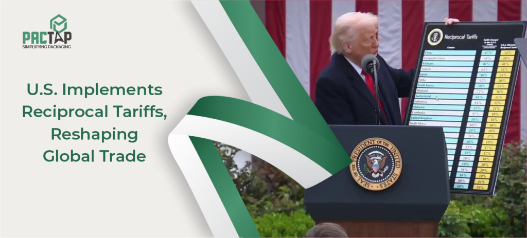 U.S. Implements Broad Reciprocal Tariffs