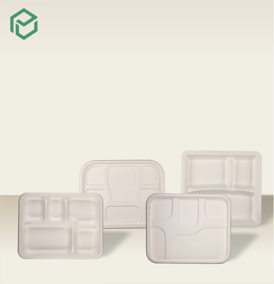 Bagasse Plates & Trays